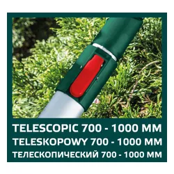 Sekator do gałęzi teleskopowy 700-1000 mm, ostrze 96 mm Verto 15g253