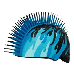 Kask rowerowy RASKULLZ Flame Hawk Niebieski dla Dzieci (rozmiar S)