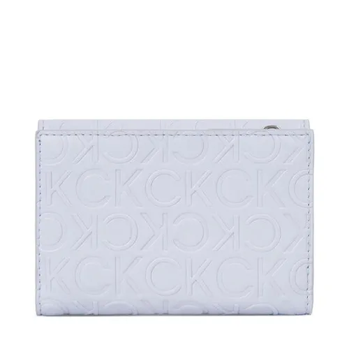 Женский кошелек Calvin Klein CK Must Trifold Sm Emb K60k611325 Sheer Blue CFX