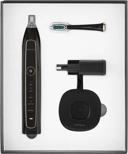 Szczoteczka soniczna SEYSSO Gold Black Special Collection
