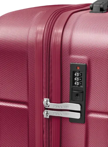 Walizka średnia Puccini Cairo - bordowy