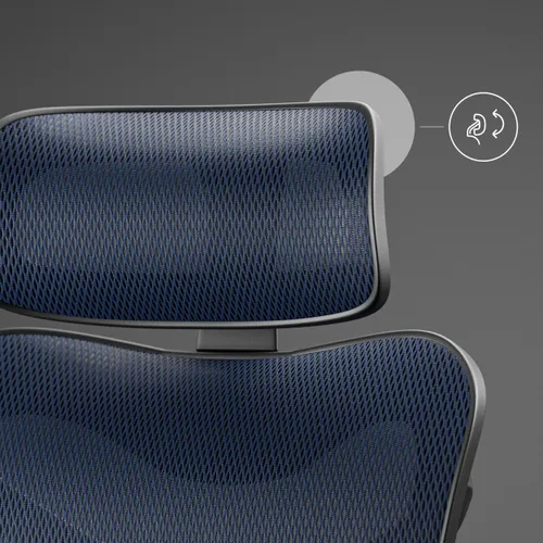 Fotel DIABLO CHAIRS V-Commander Czarno-niebieski
