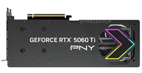 Karta graficzna PNY GeForce RTX 5060 Ti RGB OC Epic-X Overclocked Triple Fan 16GB DLSS 4
