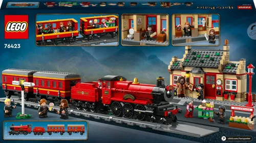 LEGO Harry Potter Ekspres do Hogwartu i stacja w Hogsmeade (76423)