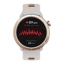 Smartwatch STELIO Activ Pro AI GPS 46mm Tytan Złoty