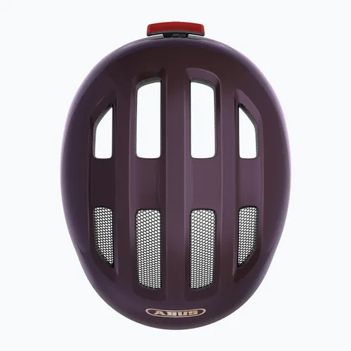 Kask rowerowy dziecięcy ABUS Smiley 3.0 ACE LED royal purple