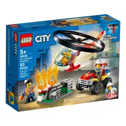 LEGO City Helikopter strażacki leci na ratunek 60248