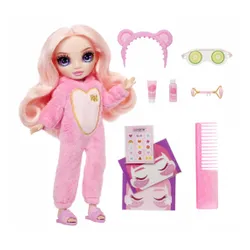 Кукла Mga Rainbow High Junior PJ Party Doll, Bella Pink