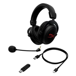 Słuchawki HYPERX Cloud II Core Wireless, Nauszne, Dźwięk przestrzenny