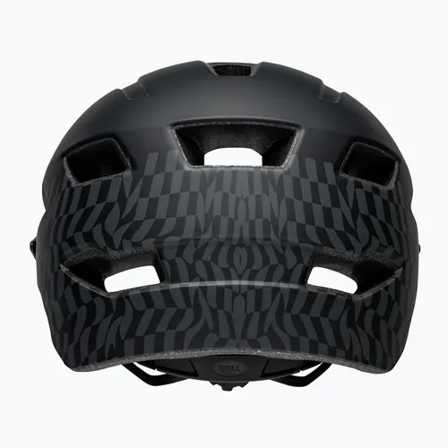 Kask rowerowy dziecięcy Bell Sidetrack Jr wavy checks/matte black