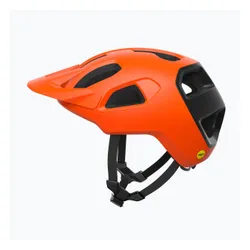 Kask rowerowy POC Cularis fluorescent orange matt/uranium black matt