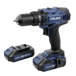 Wiertarko-wkrętarka CELMA PROFESSIONAL WAK-Li 18OBS 18V 2x2Ah 50Nm