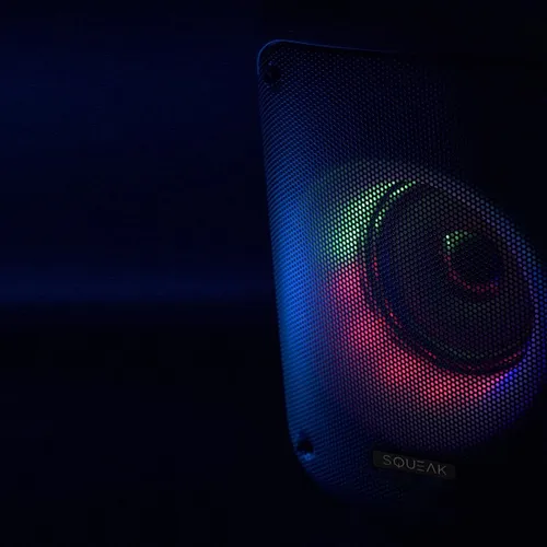 Głośnik mobilny SQUEAK Beatflow Radio FM Czarny