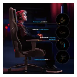 Fotel DIABLO CHAIRS X-One 2.0 Prime Czarny