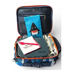 Lunchbox głęboki 5-komorowy Yumbox Go Bento Box - Berlin charcoal gray