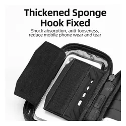 Torba rowerowa na kierownicę Rockbros 301101770001 WP Bike Phone Bag for 6.7" black