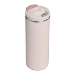 Kubek termiczny Stanley Transit Fliptop Mug 0,35 l - rose quartz