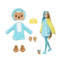 Кукла Mattel Barbie Cutie Reveal Teddy Bear Doll - Dolphin