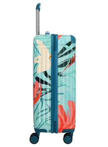 Чемодан Travelite Cruise Trolley M Print - turquoise lily