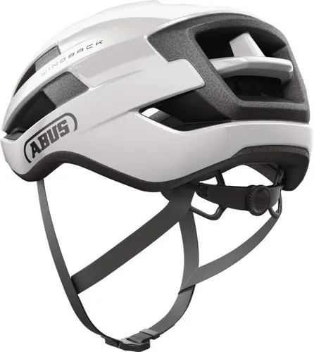 Kask rowerowy ABUS Wingback Shiny Biały Szosowy (rozmiar S)