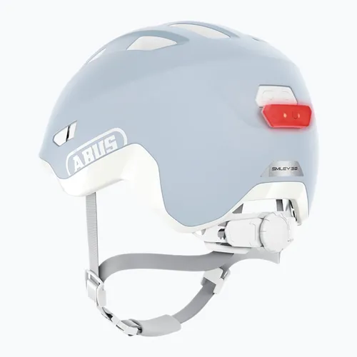 Kask rowerowy dziecięcy ABUS Smiley 3.0 ACE LED pure aqua