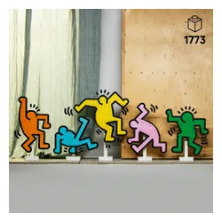 LEGO 31216 Art Keith Haring — tańczące postacie