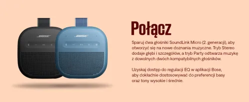 Głośnik Bluetooth Bose SoundLink Micro 2.generacji Niebieski