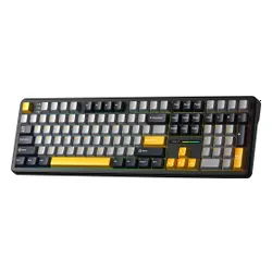 Klawiatura AULA F108 Gray Yellow Deep Gray Volcano Switch RGB