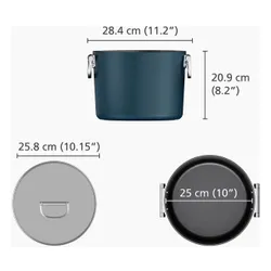 Garnek JOSEPH JOSEPH Space 45045 25 cm