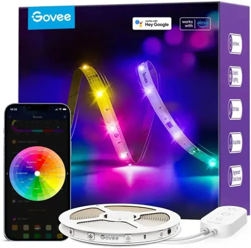 Taśma LED Govee H619C Wi-Fi Bluetooth RGBIC 10m