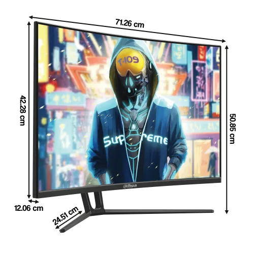 Monitor DAHUA LM32-E230CN 31,5" 1920x1080px 165Hz 1 ms [MPRT] Curved