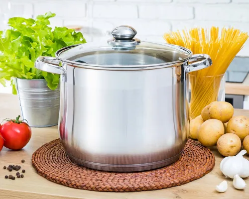 Garnki 6el zestaw dużych garnków 11/13,5/16l 7351