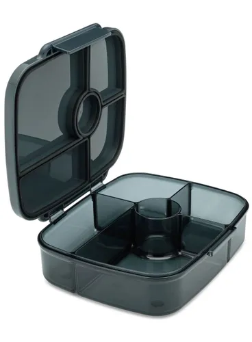Lunchbox głęboki 5-komorowy Yumbox Go Bento Box - Berlin charcoal gray