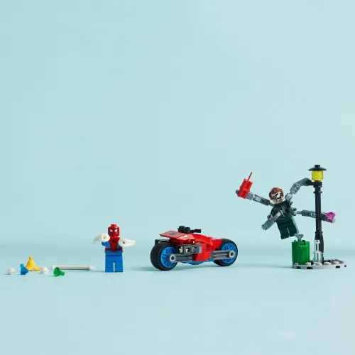 LEGO 76275 Marvel Pościg na motocyklu: Spider-Man vs. Doc Ock