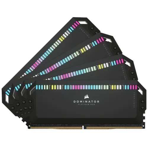 Pamięć RAM Corsair Dominator Platinum RGB DDR5 5600 QC 64GB (4 x 16GB) Czarny