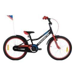 Rower dziecięcy INDIANA Rock Kid 20 cali dla chłopca Czarny
