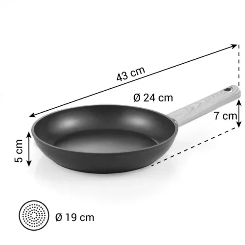 TESCOMA Chalet 24 cm - patelnia nieprzywierająca