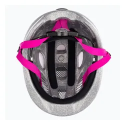 Kask rowerowy dziecięcy Alpina Ximo white hearts