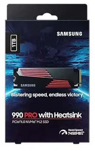 Dysk Samsung 990 PRO Heatsink 1TB PCIe 4.0 NVMe