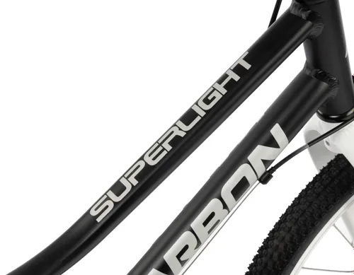 Rower dziecięcy KARBON Superlight 20 cali dla chłopca Czarny