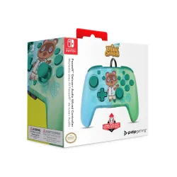 Геймпад PDP Faceoff Delux+ Audio Animal Crossing к Nintenк Switch Проводной