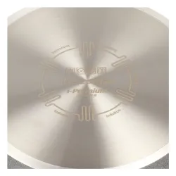 TESCOMA i-Premium Stone głęboka 28 cm szara - patelnia nieprzywierająca mineralna