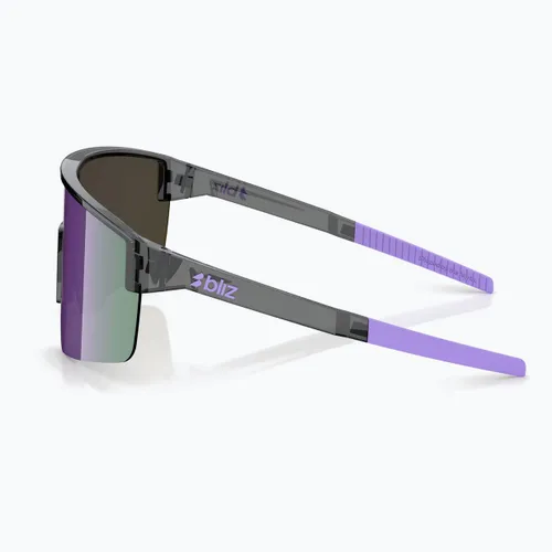 Okulary przeciwsłoneczne Bliz P004 Small crystal black/grey purple multi