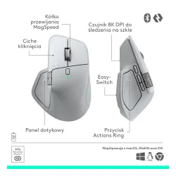 Myszka Logitech MX Master 4 dla Mac Szary