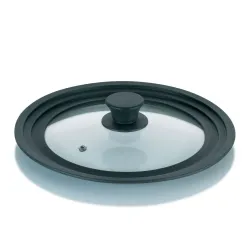 KELA Concetta 22/24/26 cm - pokrywka uniwersalna szklana