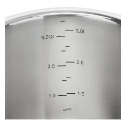 Garnek Zwilling Pro S 71083-200-0 Indukcja Stal nierdzewna 3,5l