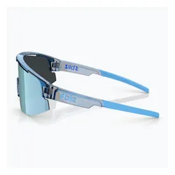 Okulary przeciwsłoneczne Bliz Matrix transparent blue/smoke ice blue multi