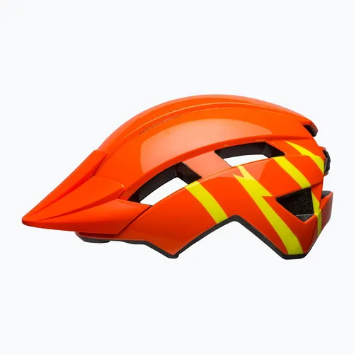 Kask rowerowy dziecięcy Bell Sidetrack II Jr orange yellow