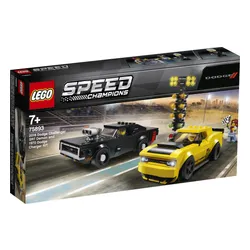 Конструктор Lego Speed Champions 2018 Dodge Challenger SRT Demon и 1970 Dodge Charger R / T (75893)