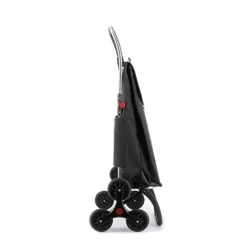 Rolser Eco Pep 6L Cărucior de cumpărături cu 6 roți pentru scări - carbon